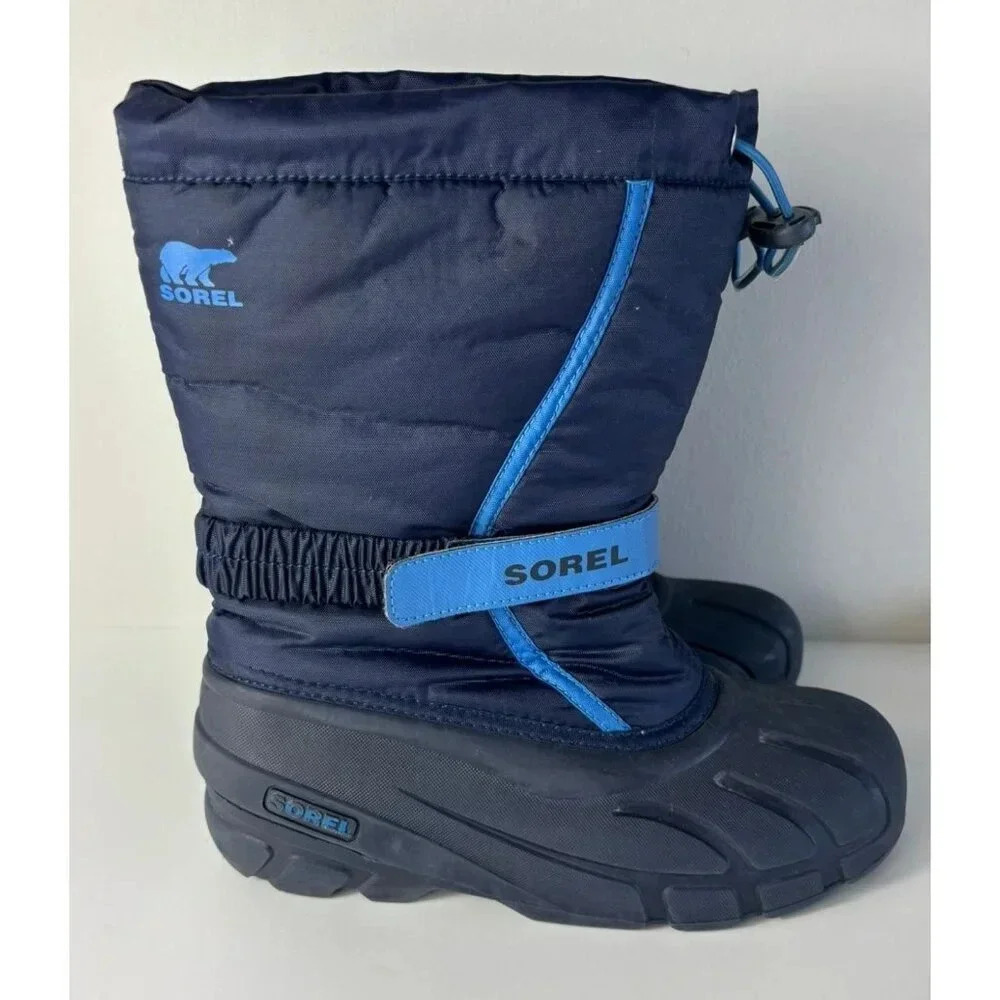 Sorel adults Waterproof Insulated Winter Outdoor Snow Boots Blue Sz 7